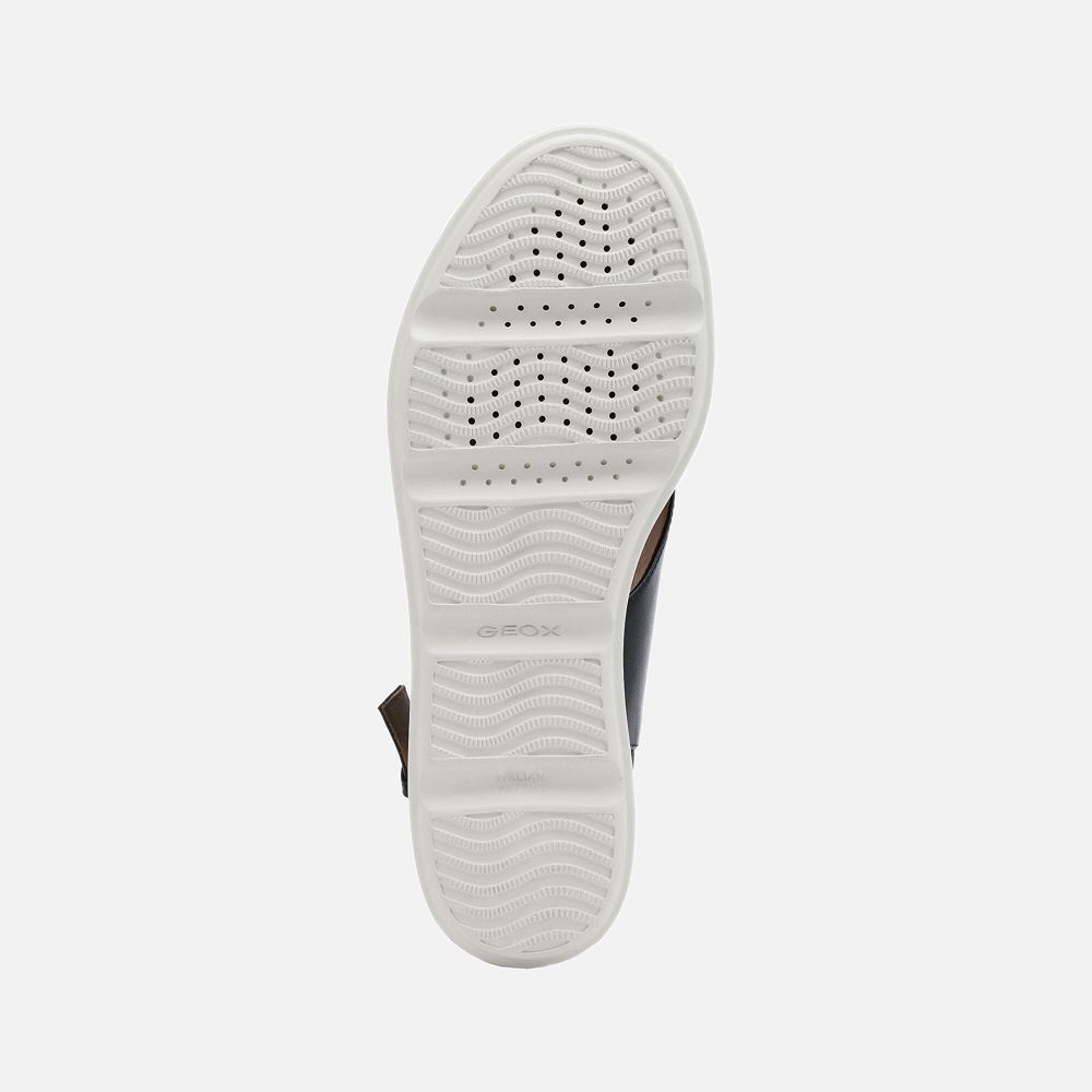 Sandalias Geox Senhora Pretas - Pisa - CJUYS8349